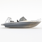 AquaRidge 545 DC Fishing Boat