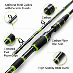 VenomStrike CarbonEdge Pro Angler Rod